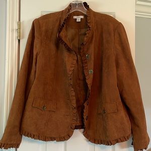 Brown dress barn jacket
